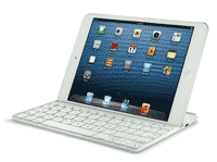 iPad Mini Logitech Keyboard Cover - White