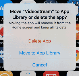 App Library Option