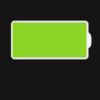 Green battery (signifying fully charged)